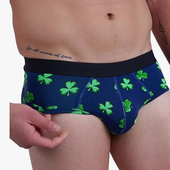MeUndies Mens shamrock Briefs - Picture 1 of 8
